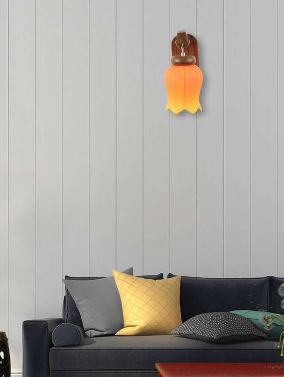 lakshya royal look decorative sconce wall lamp light with designer fitting bd27 - 15910303 - Standard Image - 2