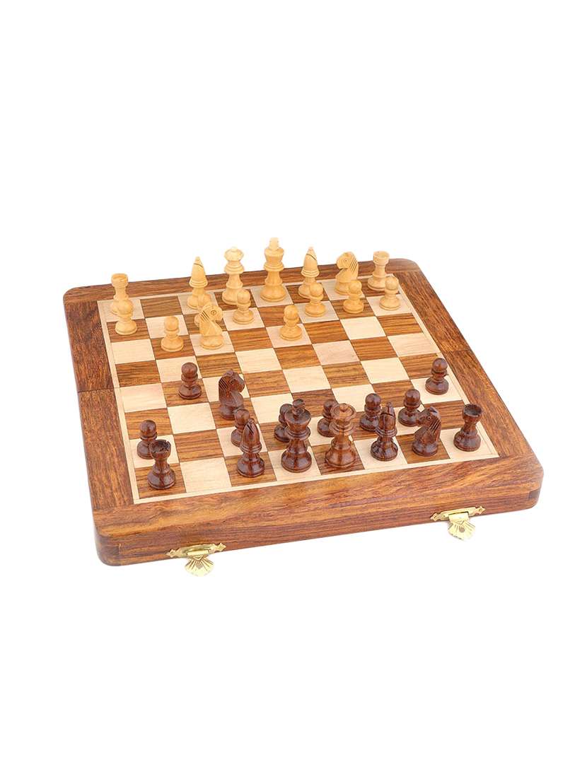 wooden chess
