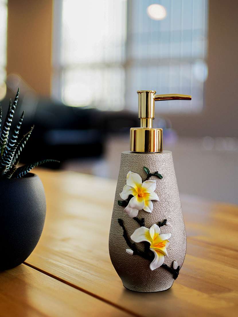 liquid soap dispenser by shresmo for kitchen, bathroom or common basin, can be used for hand sanitizer, shampoo & conditioners.