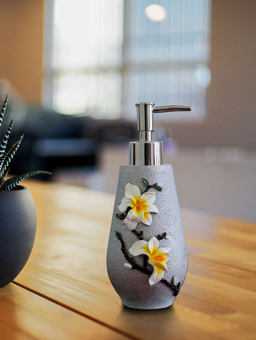 liquid soap dispenser by shresmo for kitchen, bathroom or common basin, can be used for hand sanitizer, shampoo & conditioners.