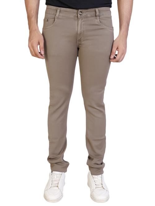 mens slim fit plain jeans - 15916061 - Standard Image - 0