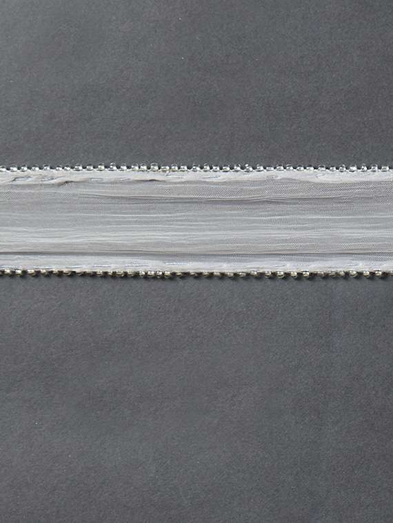 grey embellished stole - 15916553 - Standard Image - 2