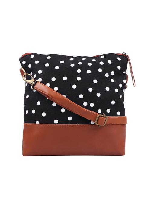 black polka dots sling bag - 15920753 -  Standard Image - 0