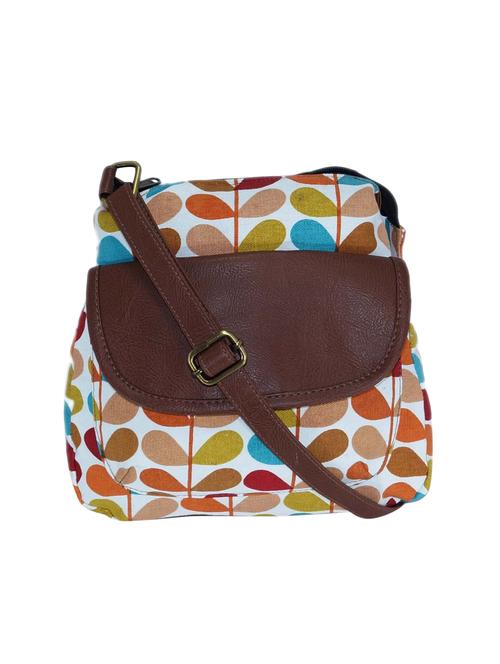 white canvas sling bag - 15920785 -  Standard Image - 0