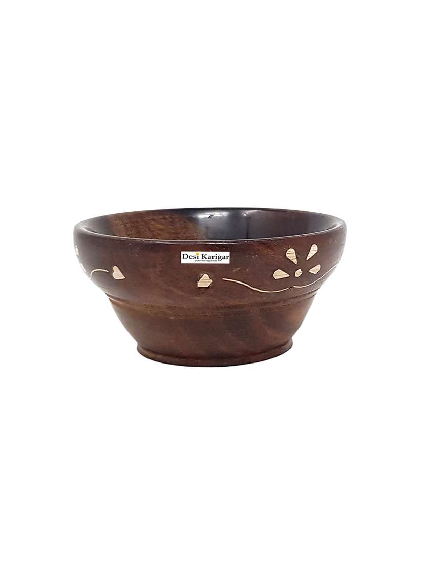 brown wooden bowl