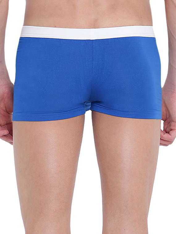 royal blue cotton modal spandex trunks - 15921791 -  Standard Image - 2