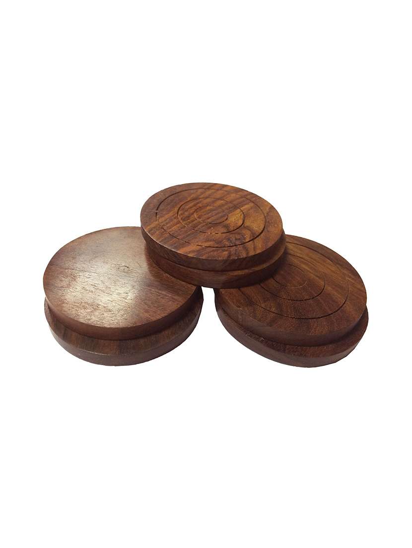 Desi Karigar Swan Shape Coaster Set 