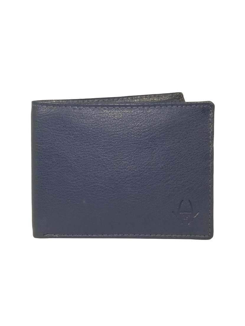 navy blue leather wallet - 15925730 - Zoom Image - 0