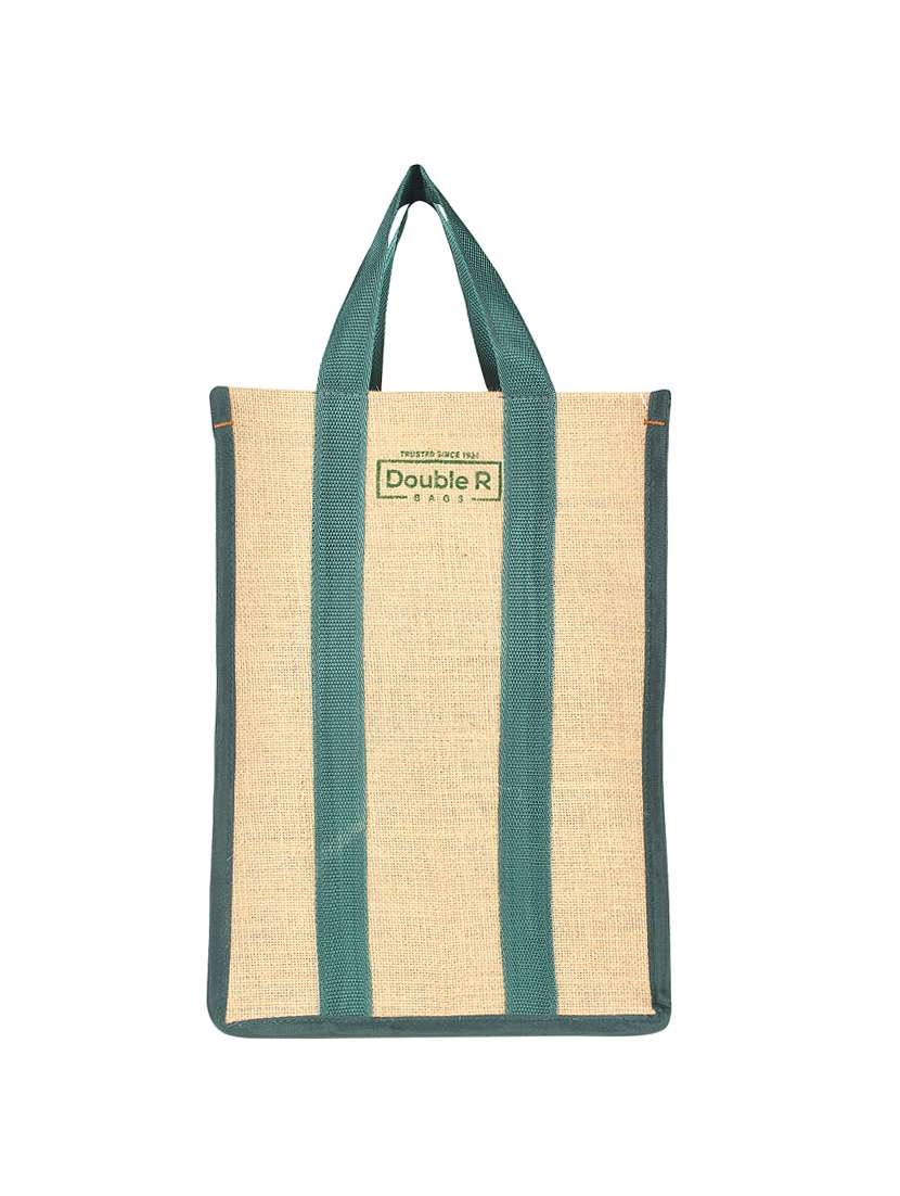 green jute regular shopping bag