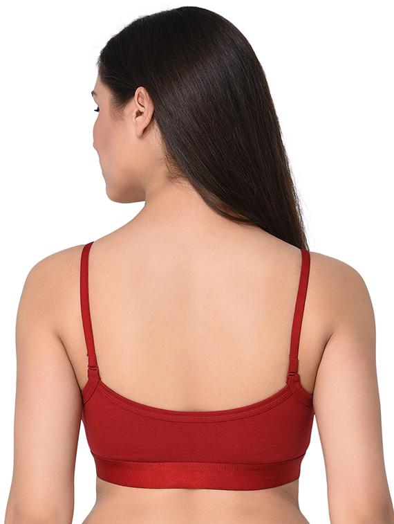 set of 2 solid sports bras - 15930186 - Standard Image - 2