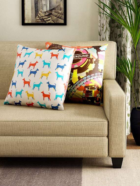 Retro Fusion Cushion Cover