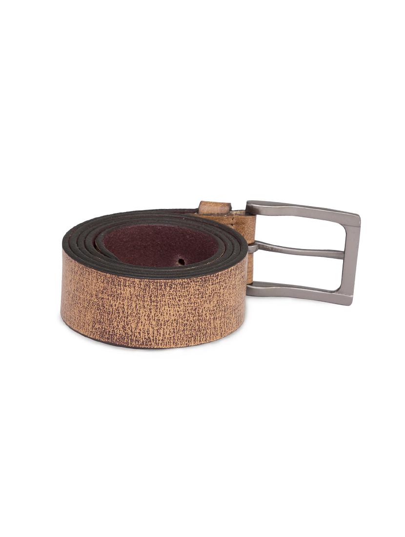 tanbrown leather belt - 15932309 - Standard Image - 2