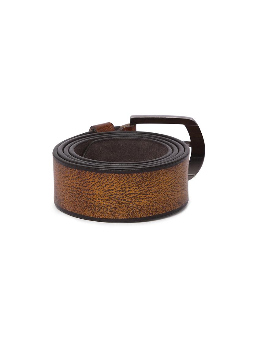 tanbrown leather belt - 15932340 - Standard Image - 2