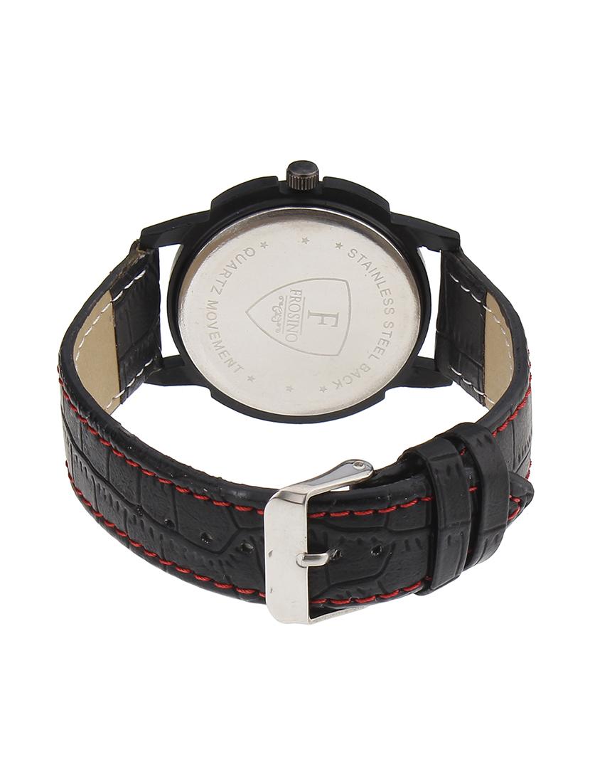 frosino black strap analog watch for boys and men - 15933775 - Standard Image - 2