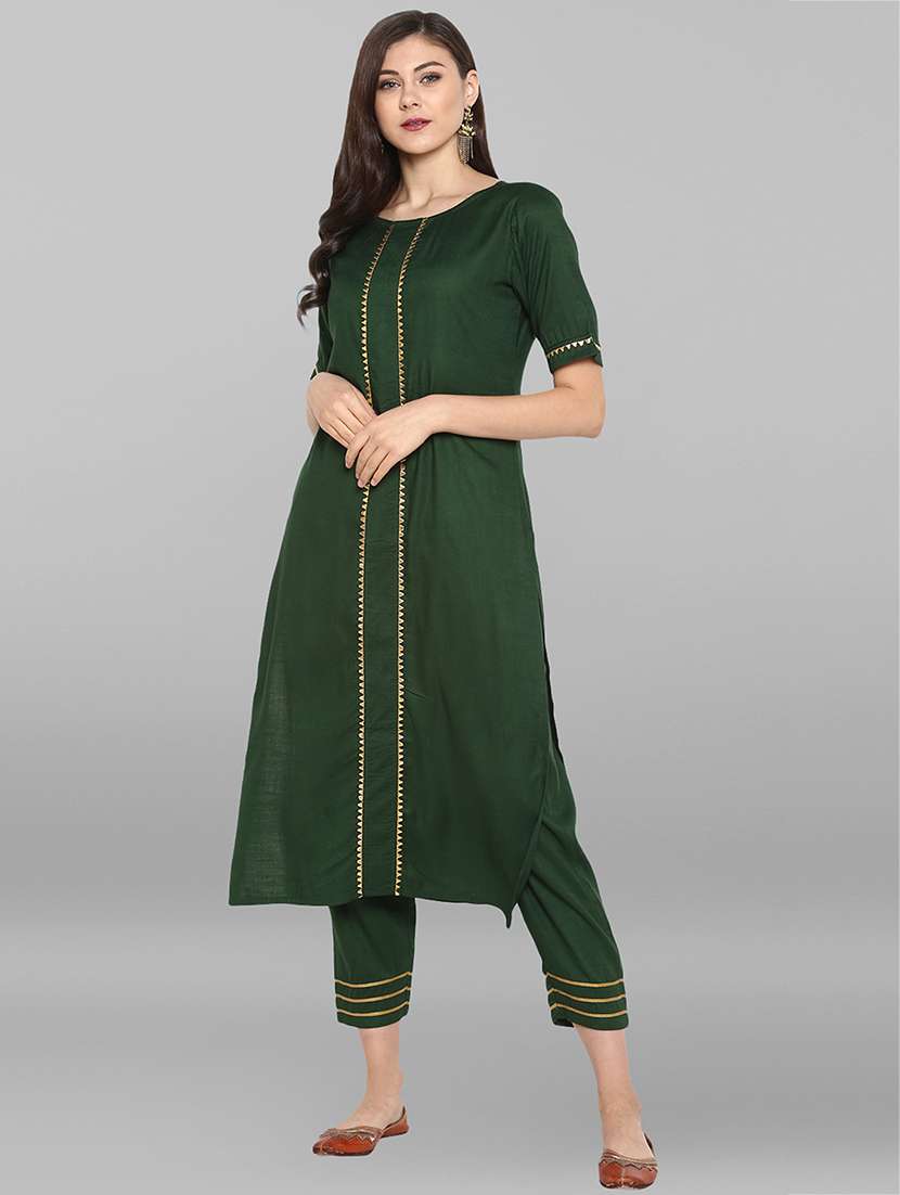 gota patti kurta with pant set