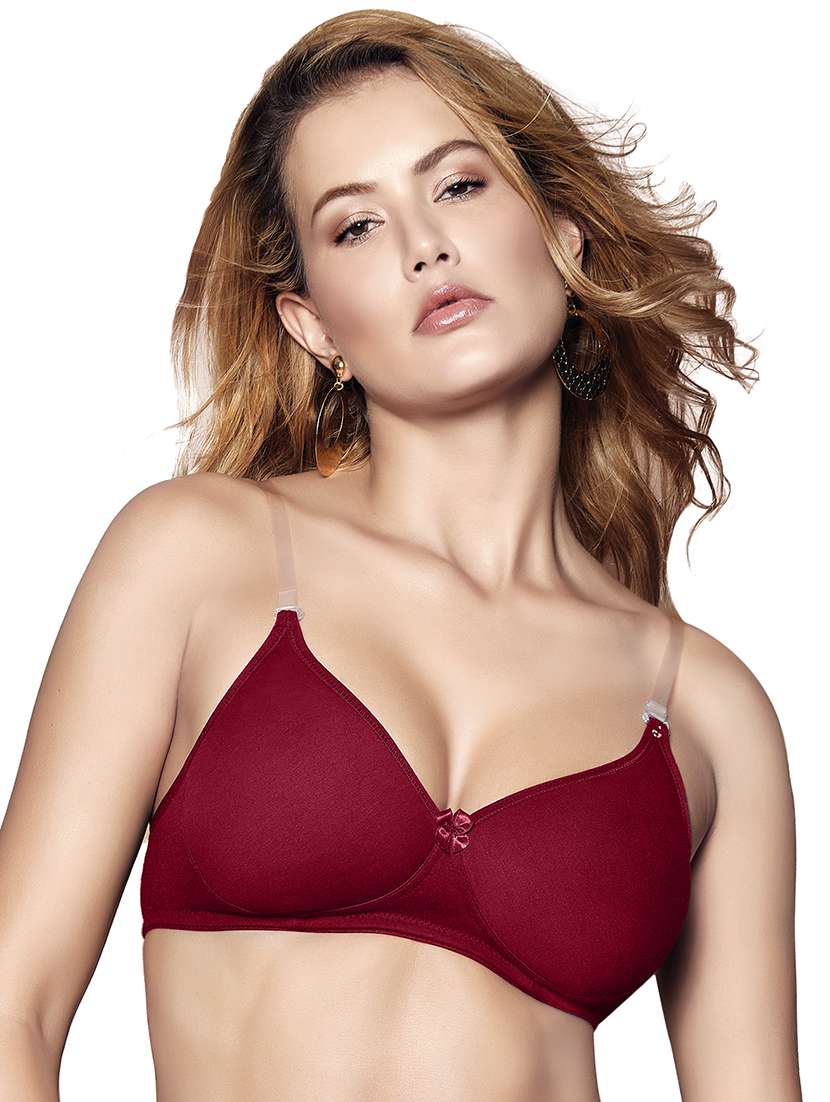 criss-cross back t-shirt bra