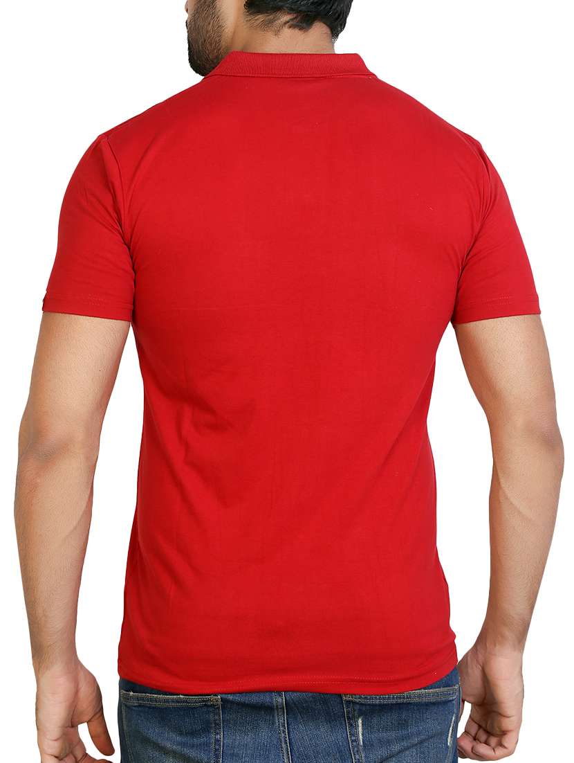 red solid tshirt - 15942197 - Standard Image - 2