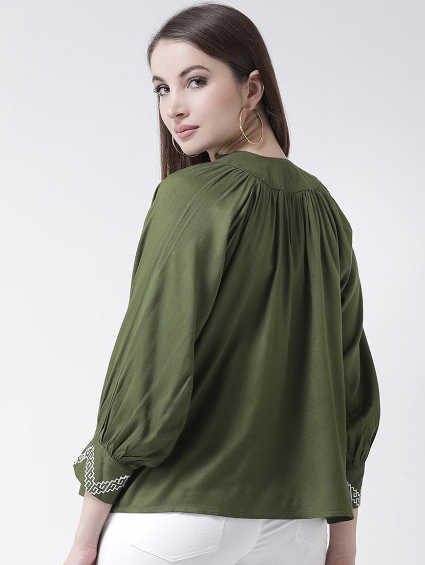 tie up gathered top - 15944604 - Standard Image - 2
