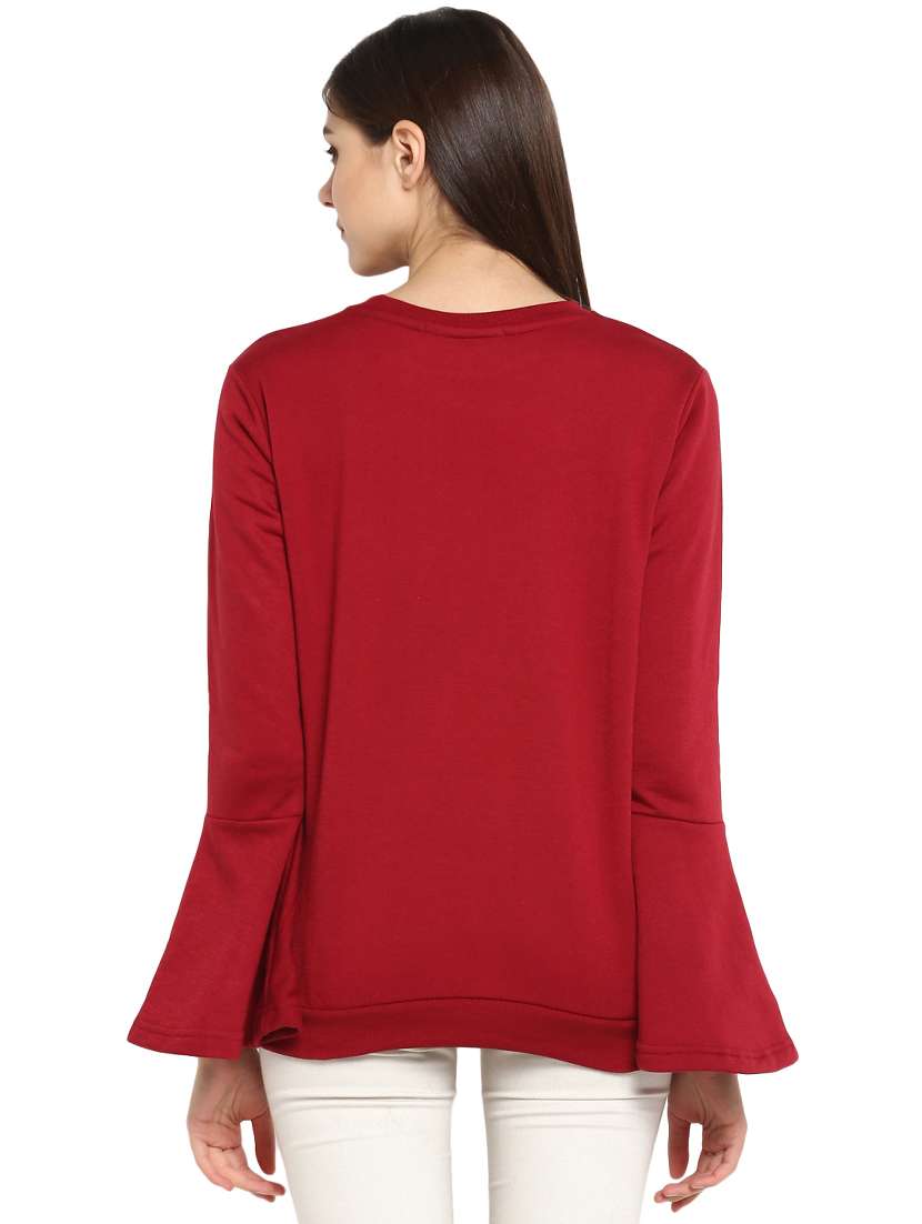 women's chest print sweatshirt - 15945688 -  Standard Image - 2