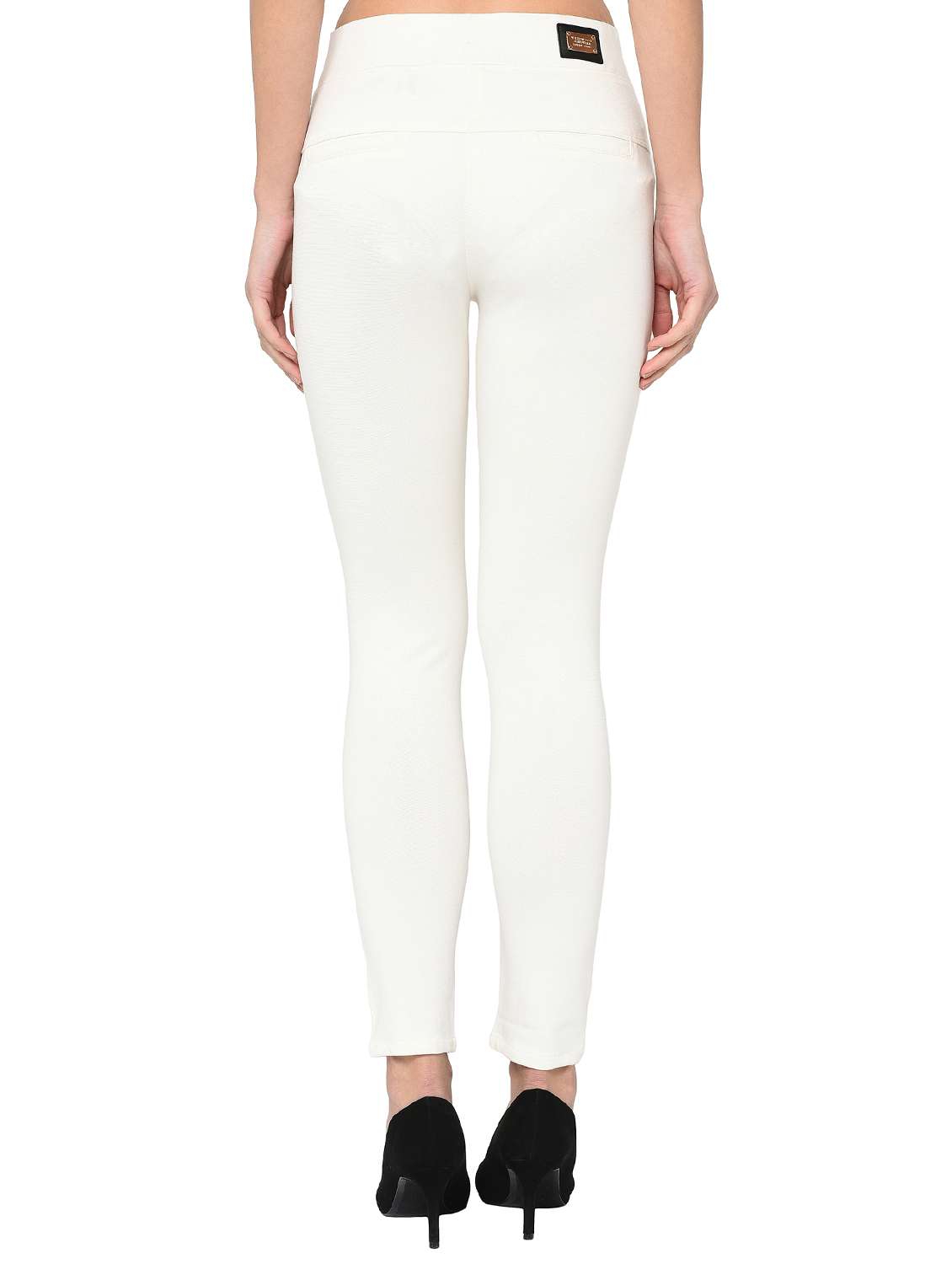 zipper detail high rise jegging - 15947348 - Standard Image - 2