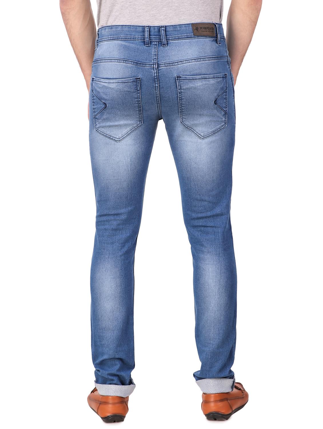 light blue denim washed jeans - 15947370 - Standard Image - 2