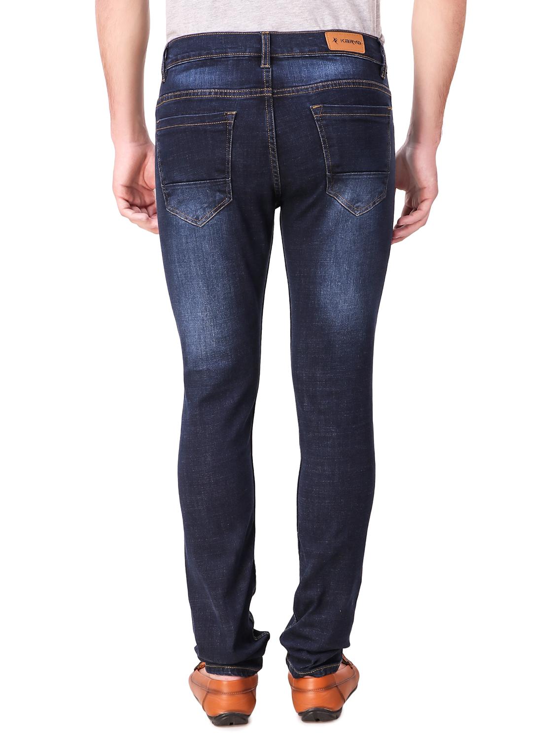 mens slim fit plain jeans - 15948460 - Standard Image - 2