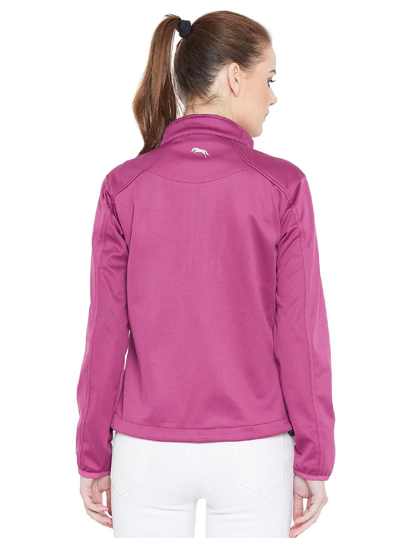 contrast detail zip up jacket - 15953582 - Standard Image - 2