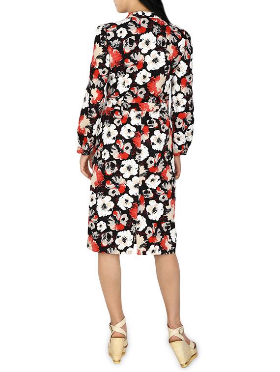 women's sheath floral dress - 15953643 - Standard Image - 2