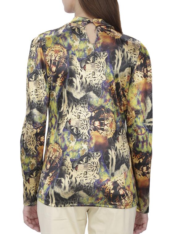 embellished keyhole neck top - 15953740 - Standard Image - 2