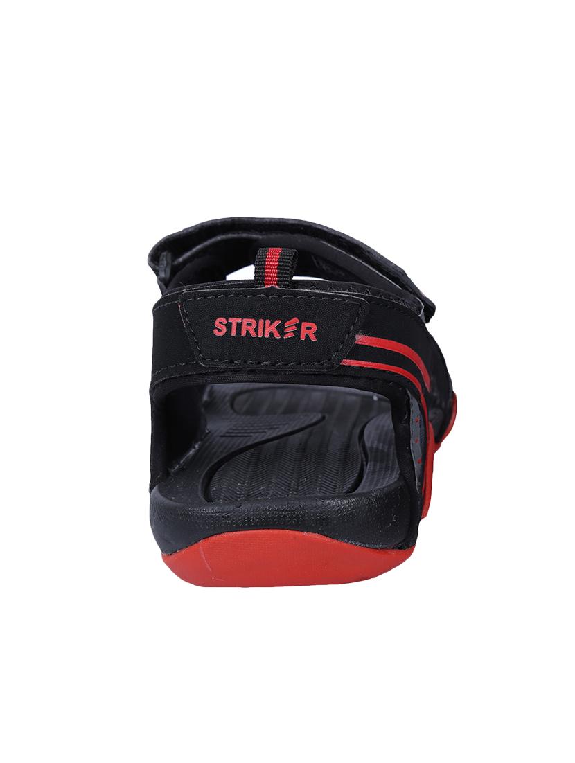 black leatherette back strap floaters - 15956386 - Standard Image - 2