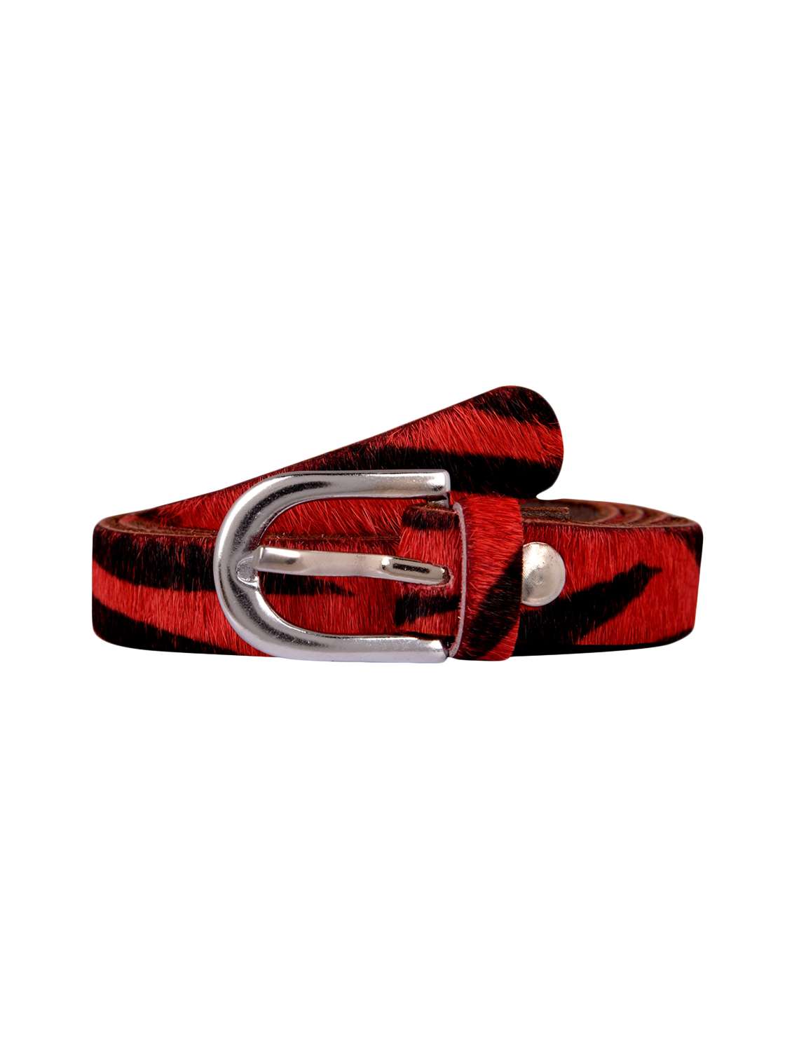 red leather belt