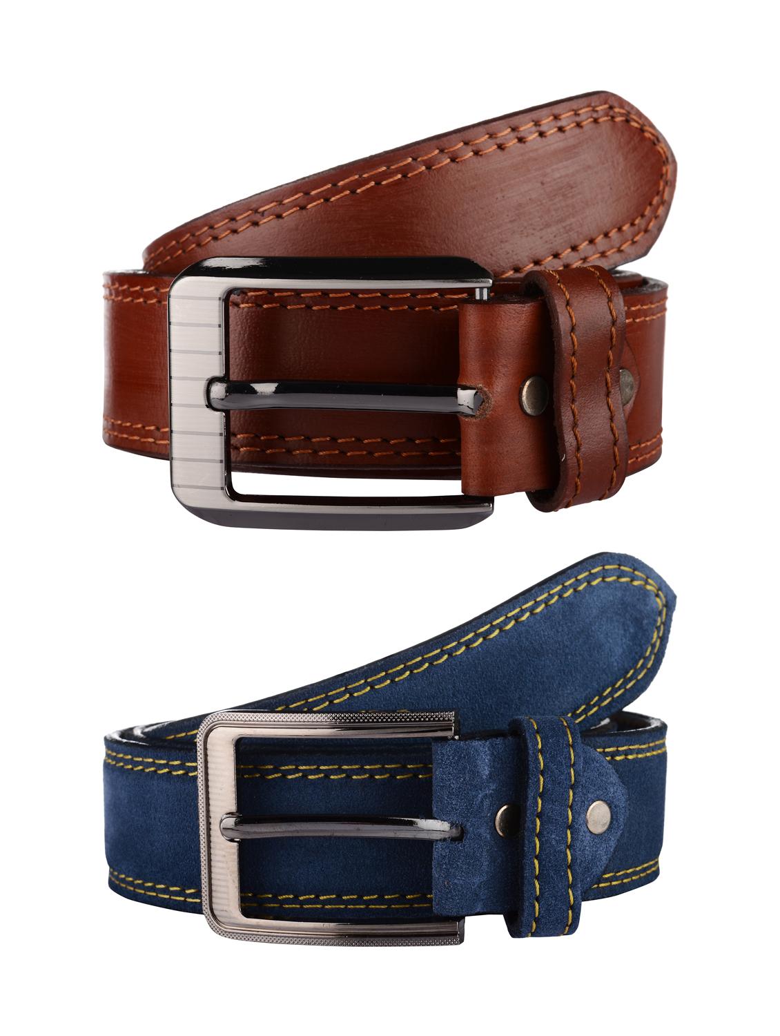 set of 2 leather belts - 15963578 - Zoom Image - 0