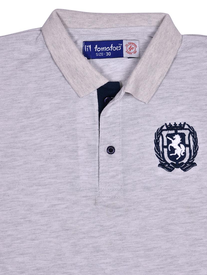 grey cotton tshirt - 15964706 - Standard Image - 2