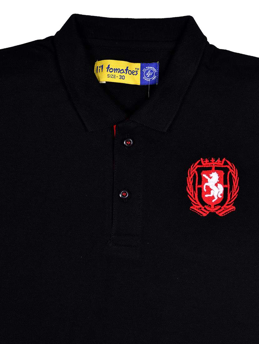 black cotton tshirt - 15964707 - Standard Image - 2