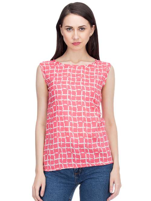 women's straight boat neck top - 15966390 -  Standard Image - 0