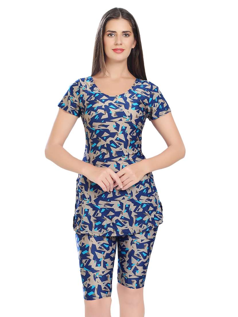 geometric functional swimsuit