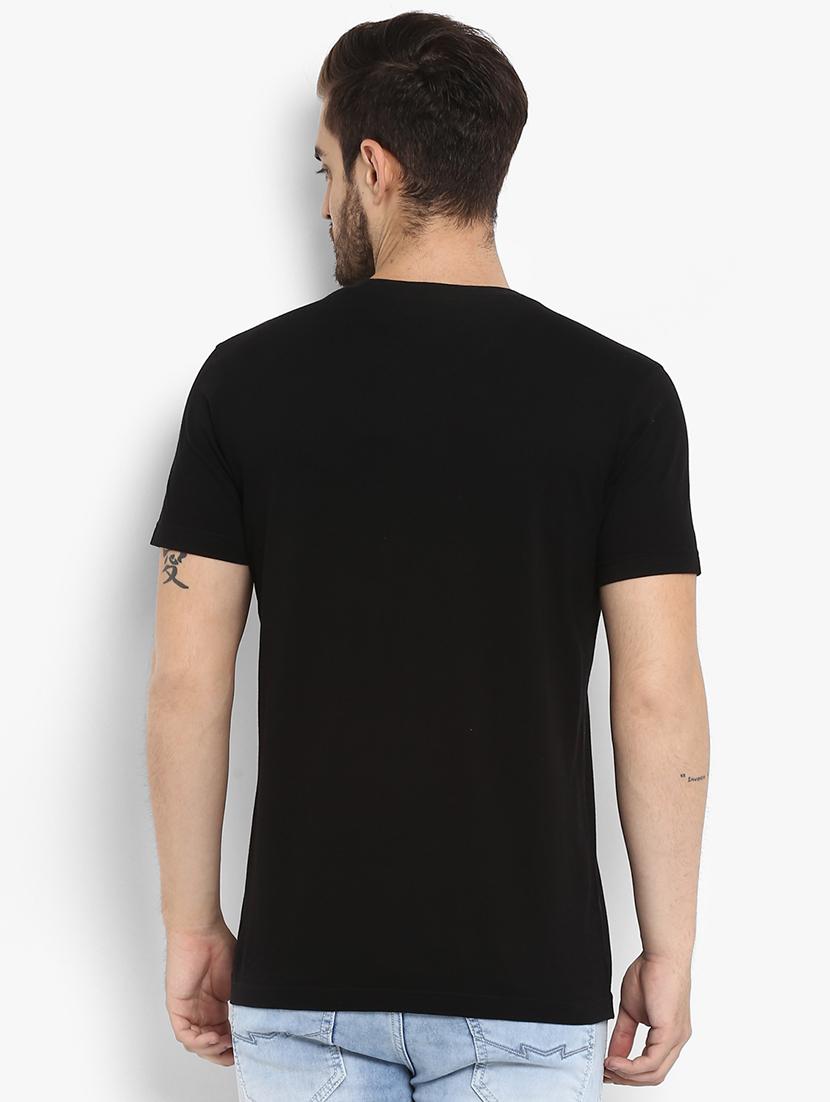 black printed t-shirt - 15968566 - Standard Image - 2