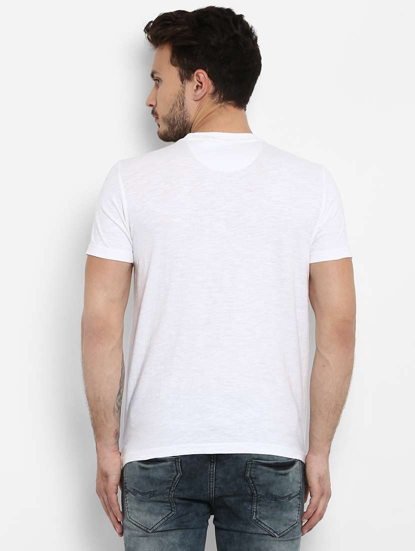 white striped pocket t-shirt - 15968572 -  Standard Image - 2