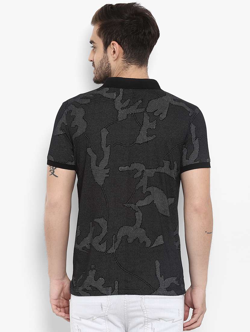black printed tshirt - 15968617 - Standard Image - 2
