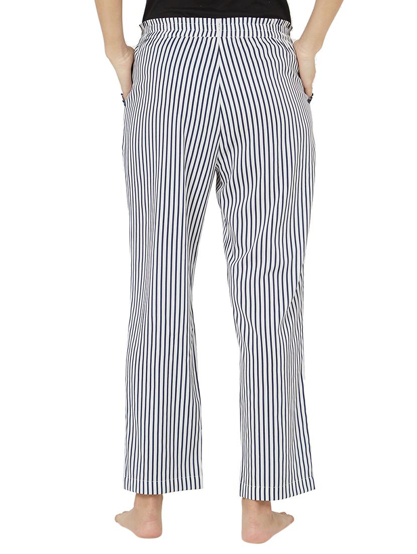 drawstring waist striped pajama - 15971656 - Standard Image - 2