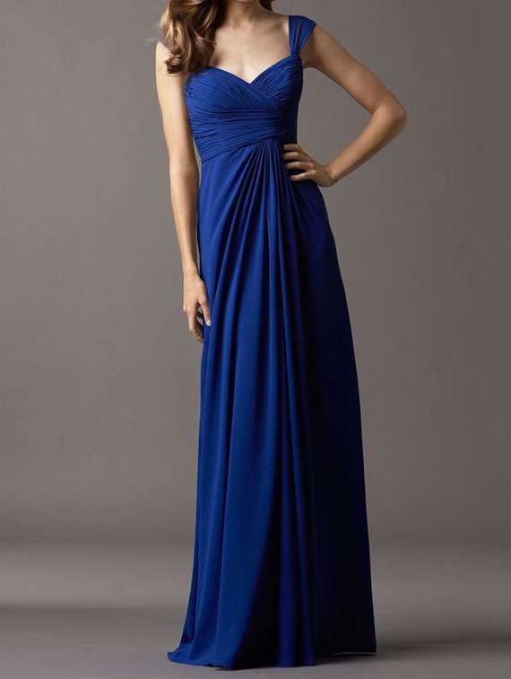 gather detail maxi dress