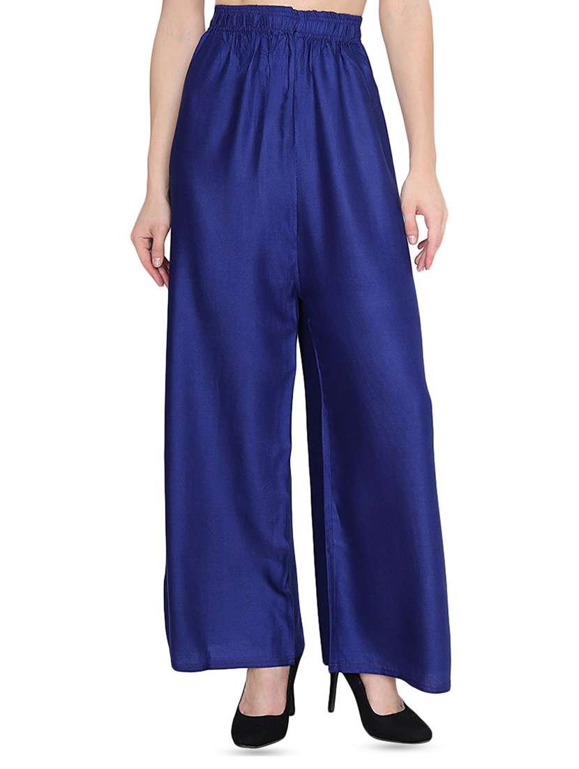 high rise flared palazzo