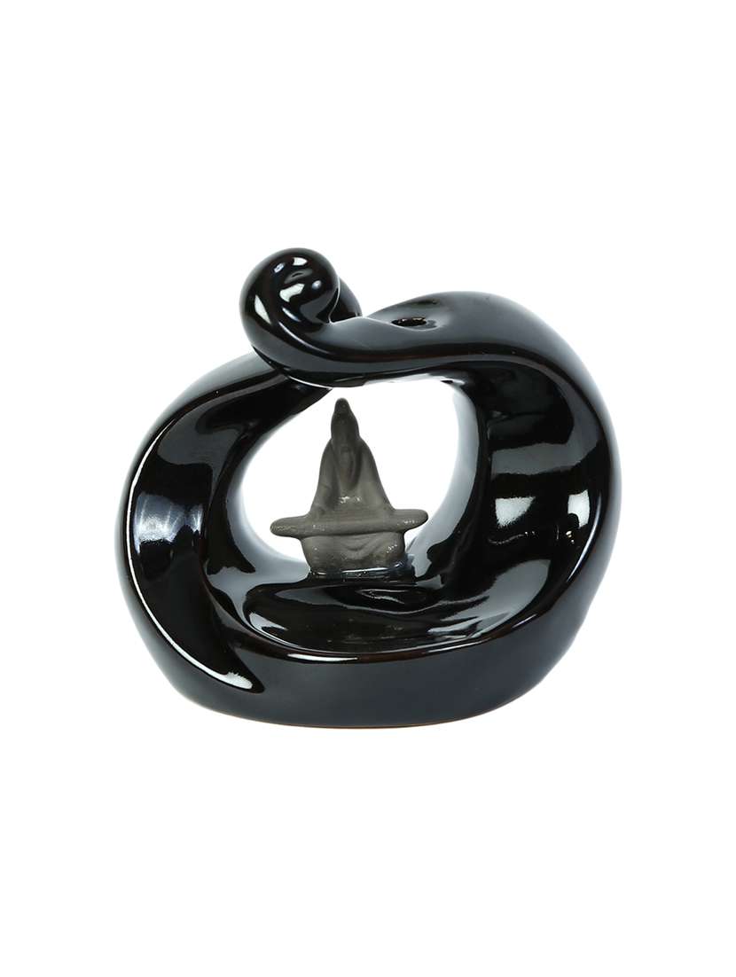 aapno rajasthan resin brown smoke fountain with 10pc backflow incense cone - 15978606 -  Standard Image - 2