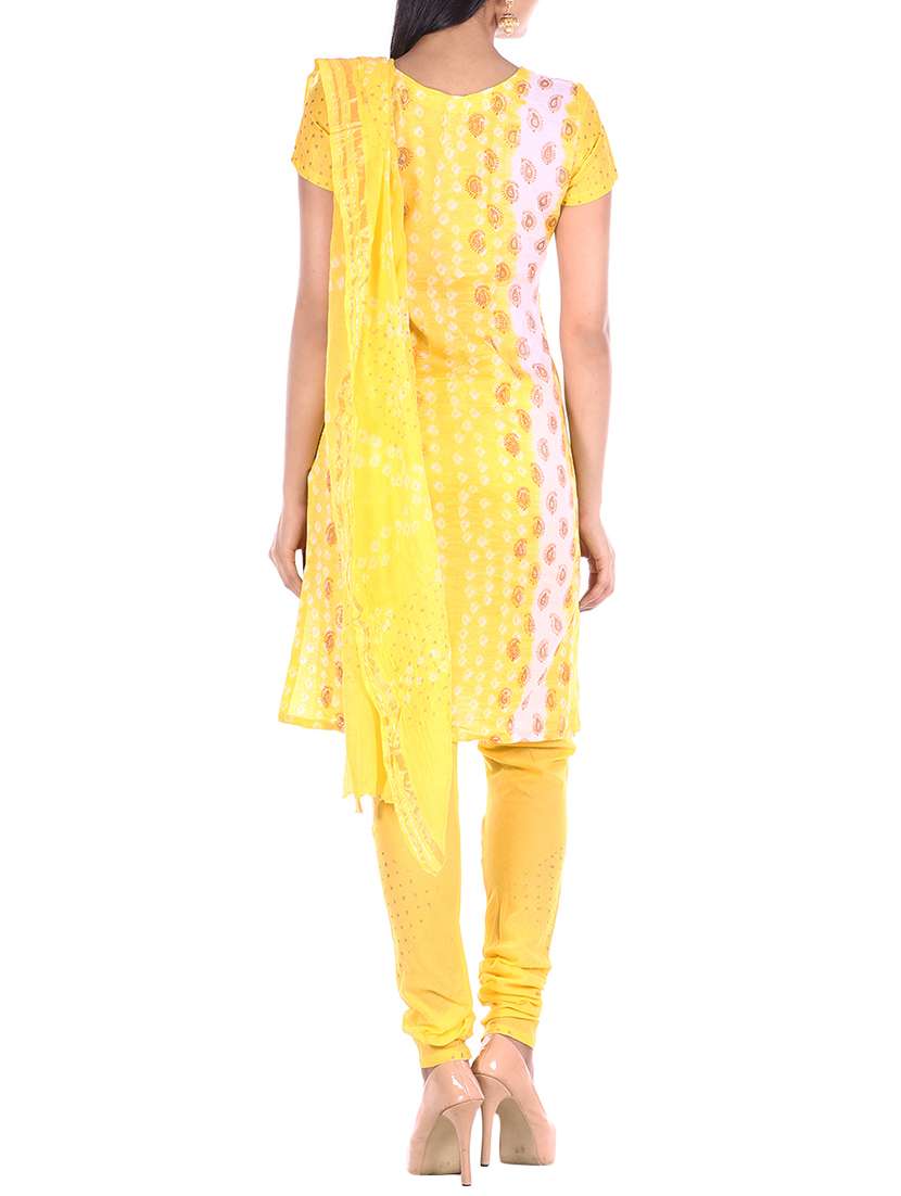 Block Printed Unstitched Suit - 15978823 -  Standard Image - 2