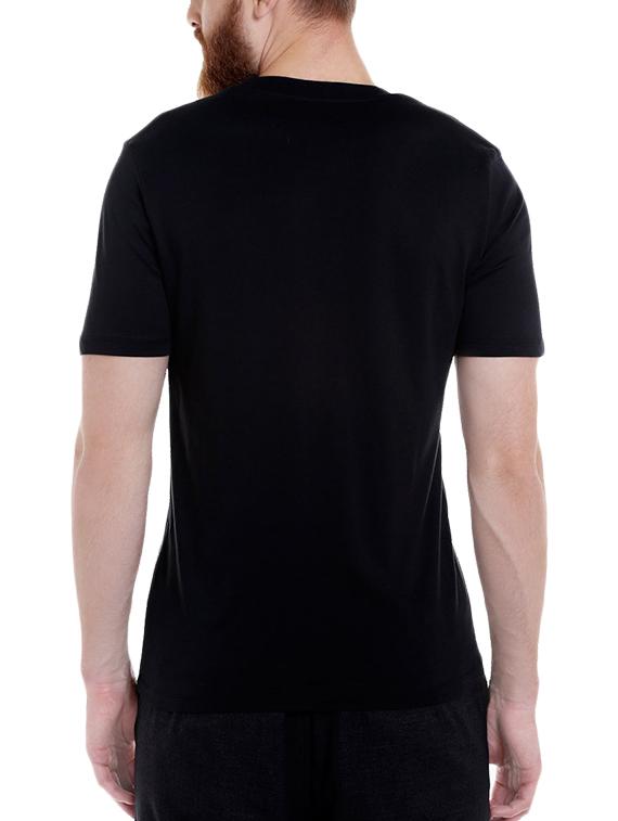 black typographic t-shirt - 15990045 - Standard Image - 2