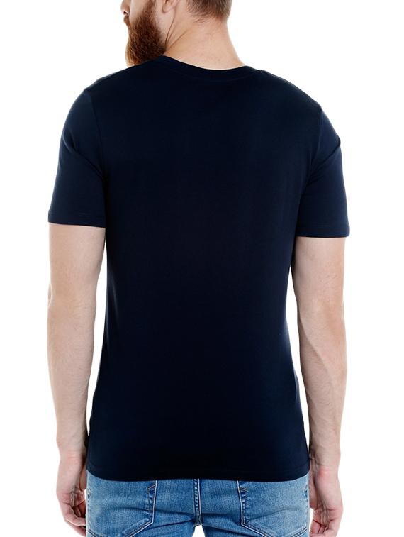 blue typographic tshirt - 15990061 - Standard Image - 2