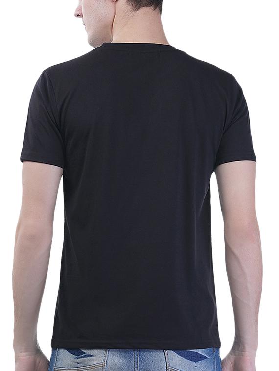 black typographic t-shirt - 15990065 - Standard Image - 2