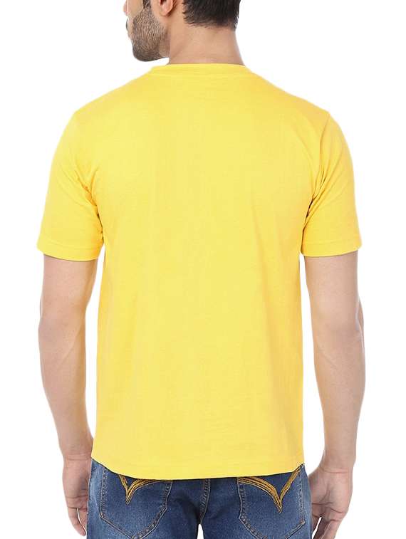 yellow typographic tshirt - 15990071 - Standard Image - 2