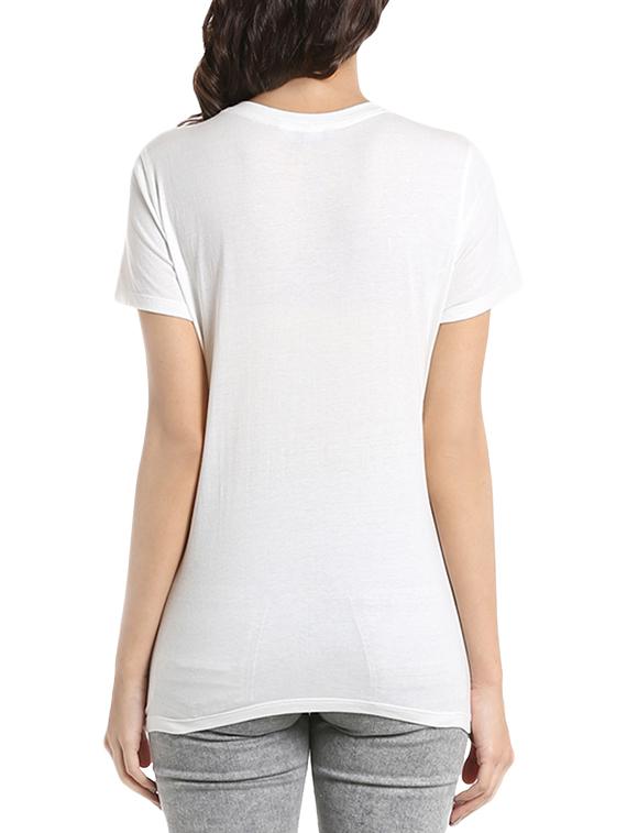 quirky print short sleeved tee - 15990108 - Standard Image - 2