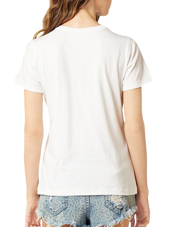 graphic print crew neck tee - 15990118 - Standard Image - 2